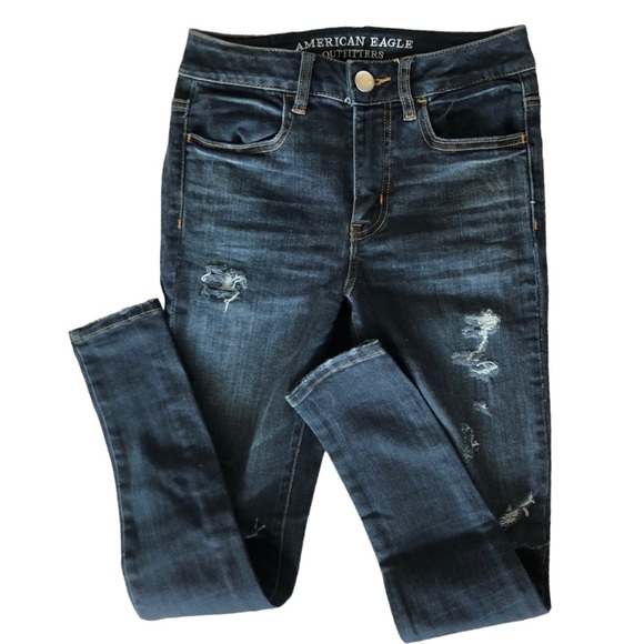 American Eagle Outfitters Denim - NWOT American Eagle Distressed Stretch Skinny Jeans